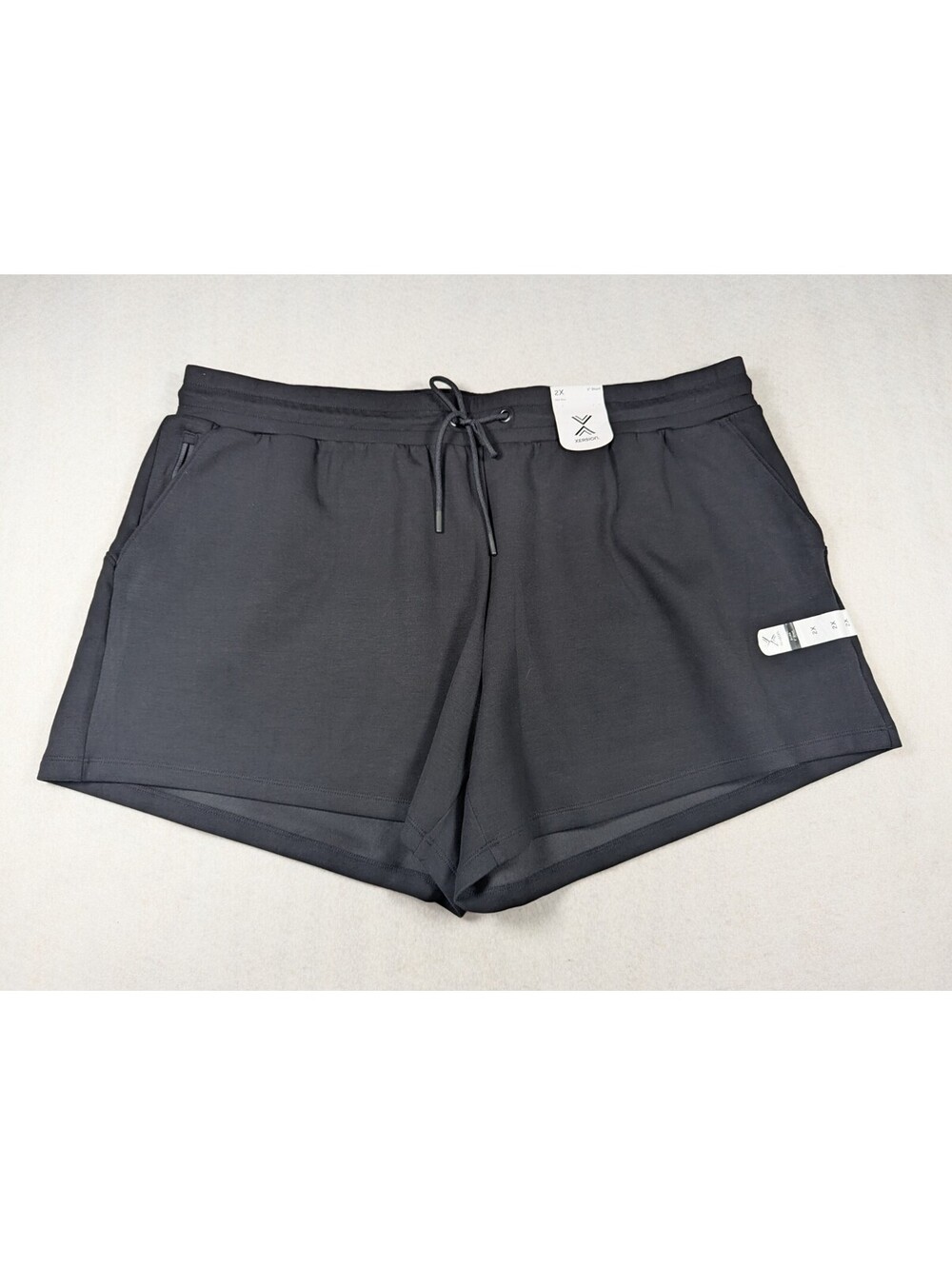Xersion - Running Shorts - Breathable Performance Athletic - Black - Size: XXL